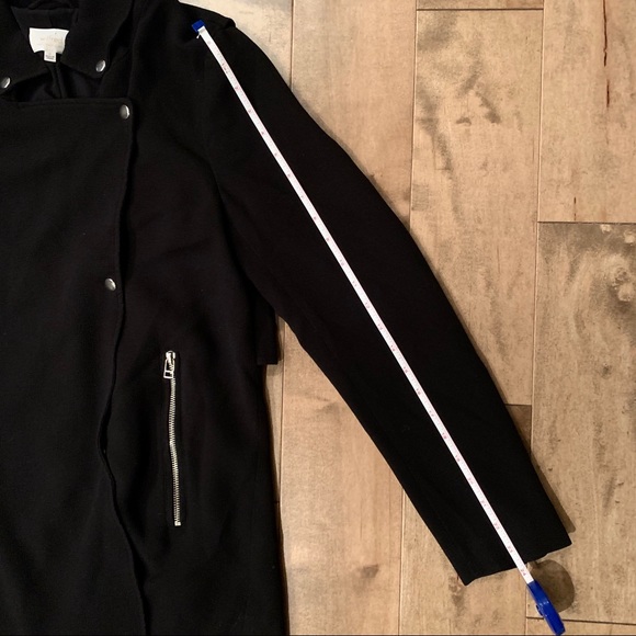 ARITZIA Wilfred Black Mayet Moto Jacket Medium - Picture 9 of 14